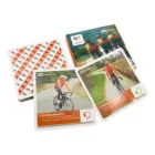customised square shaped excellent memory playing cards