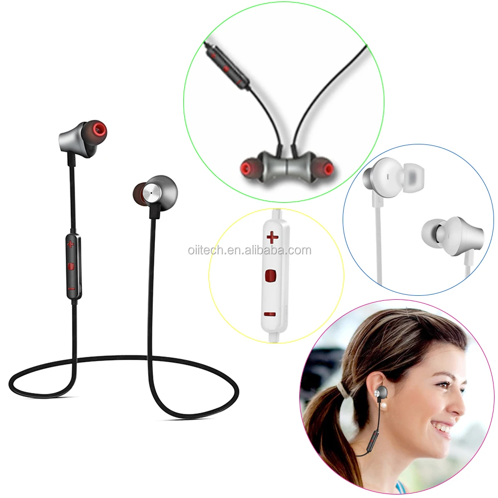 2018 New Sport Wireless Earphone in ear Headphone Handfee support mobile phone - ANKUX.COM