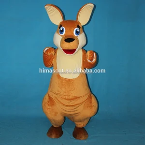 kangaroo cartoon mascot costume