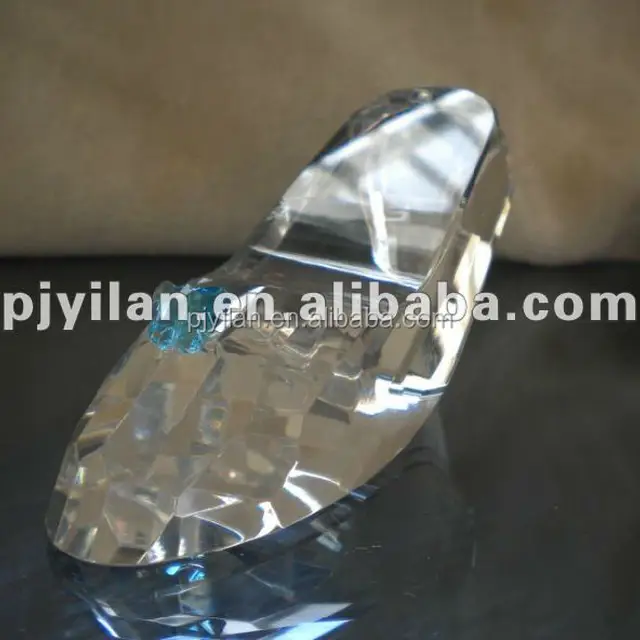 elegant wedding gift crystal fancy shoes