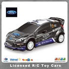 2.4g 1:16スケール4ch r/c車子供用pvc M-SPORTフォードフィエスタrs wrcドリフトカー