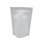 Solid Colored Foil Stand Up Pouches Plastic Reusable Aluminum Foil Zip Lock Stand Up Package Bag for Food Snack Coffee