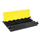rubber heavy duty 3 channel cable protector expanded metal ramp