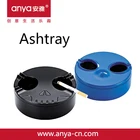 D704 New Prodyct Skull & Alien Melamine Plastic Ashtray With Rotating Lid