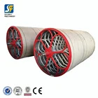 Single cylinder mould double dryer for toilet paper making machine