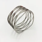 17-7PH material multi-layer spiral compression wave spring for motor