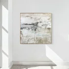 Wholesale Abstract Polymer Material 3D Print Painting On Canvas Frame Wall Art