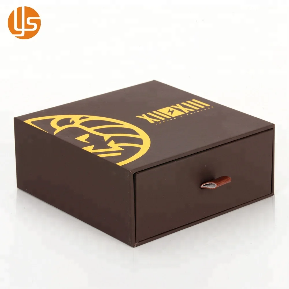 Design Luxury Cardboard Small Matchbox Style Sliding Gift