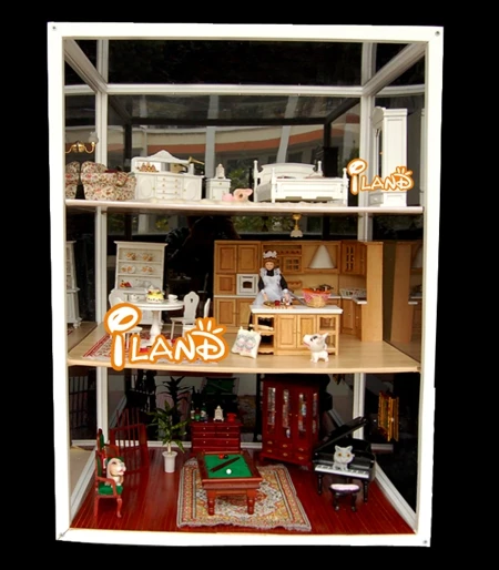 dollhouse display case