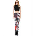 Customized printed Seamless long sexy cute legging for women,girl