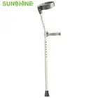 Lightweight Aluminum Elbow Crutches Height Adjustable Forearm for Elderly CR206