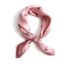 100% Silk Colorful Square Custom Women's Bandana