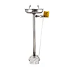 Vertical Pedal Antifreeze Stainless Steel Eye Washer