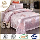 100% silk bed sheet mulberry silk comforter sets bedroom set