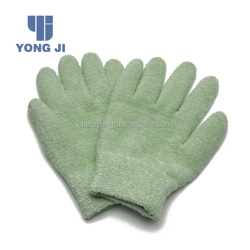 Hot Selling organic jojoba oil cooling gel spa socks gel moisturizing gloves