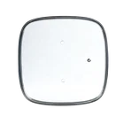 Cooking pot lids rectangular kitchen glass cover tempered glass lid cast iron cookware