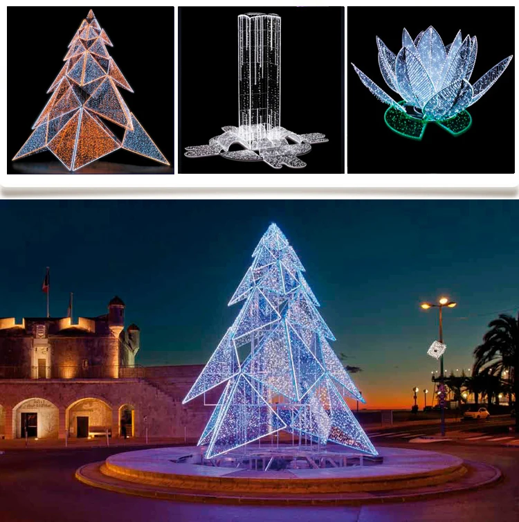 led Christmas light motif Customizable motif festival outdoors light