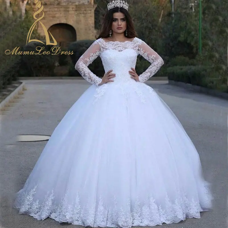 Lace Appliqued Portrait Scalloped Neckline Floor Length Off The