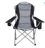 China Factory Padded Folding Chair Comfortable Camping Chair Outdoor With Portable Carry Bag