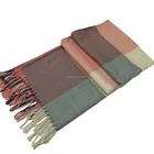 2015 Acrylic fibres Fashion Designs Winter Women Man Long Scarf Pink