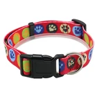 Amazon Top Selling Strong Sewn Adjustable Nylon Collares Para Perro