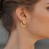 Ear Ring Fashion Stud Earrings Minimalist Jewelry Gold Earrings For Women 2019