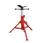 1107 aluminum V head pipe stand/adjustable pipe support stand