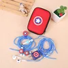 6-in-1 Mobile Phone Charger Protection Line Data Captain America Cable Protection Kit For Iphone