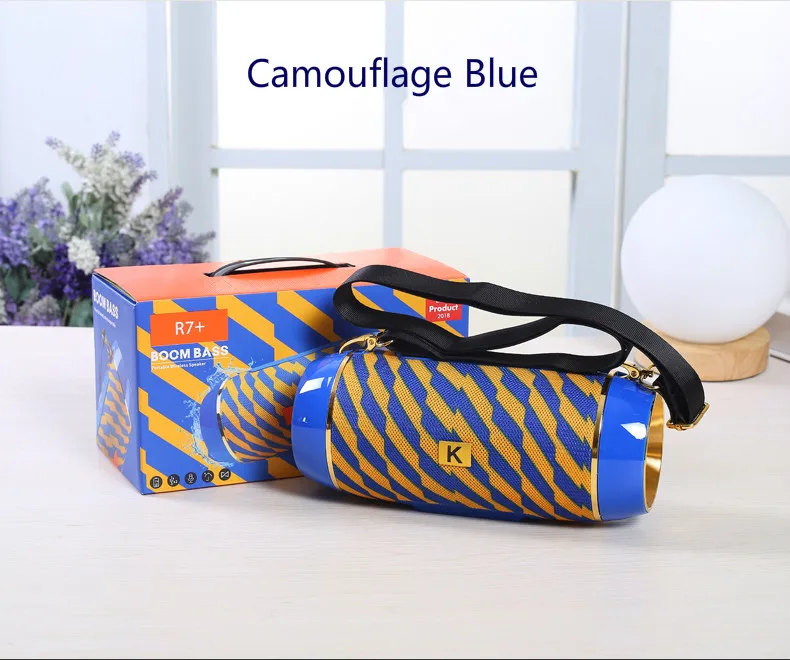 2*8W Big Sound 1800mA Big Battery Bluetooth Speaker Karaoke Audio with FM Radio SD TF Card Aux USB Port - ANKUX.COM