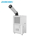 Dorosin 220V/50Hz 9000BTU portable industrial air conditioner floor standing camping tent air conditioner