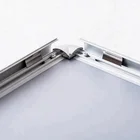 Custom extrusion clip frame aluminum picture frames