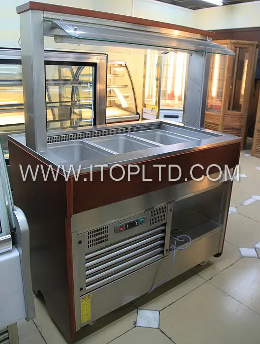 Commercial Refrigerated Counter Top Salad Bar Buy Counter Top Salad