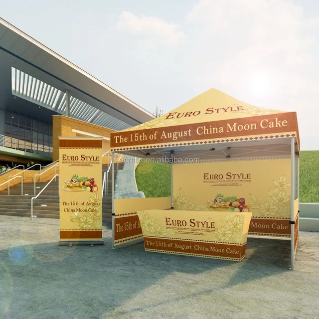 Steel Pop up tent canopy (Square-leg)-32mm Lux