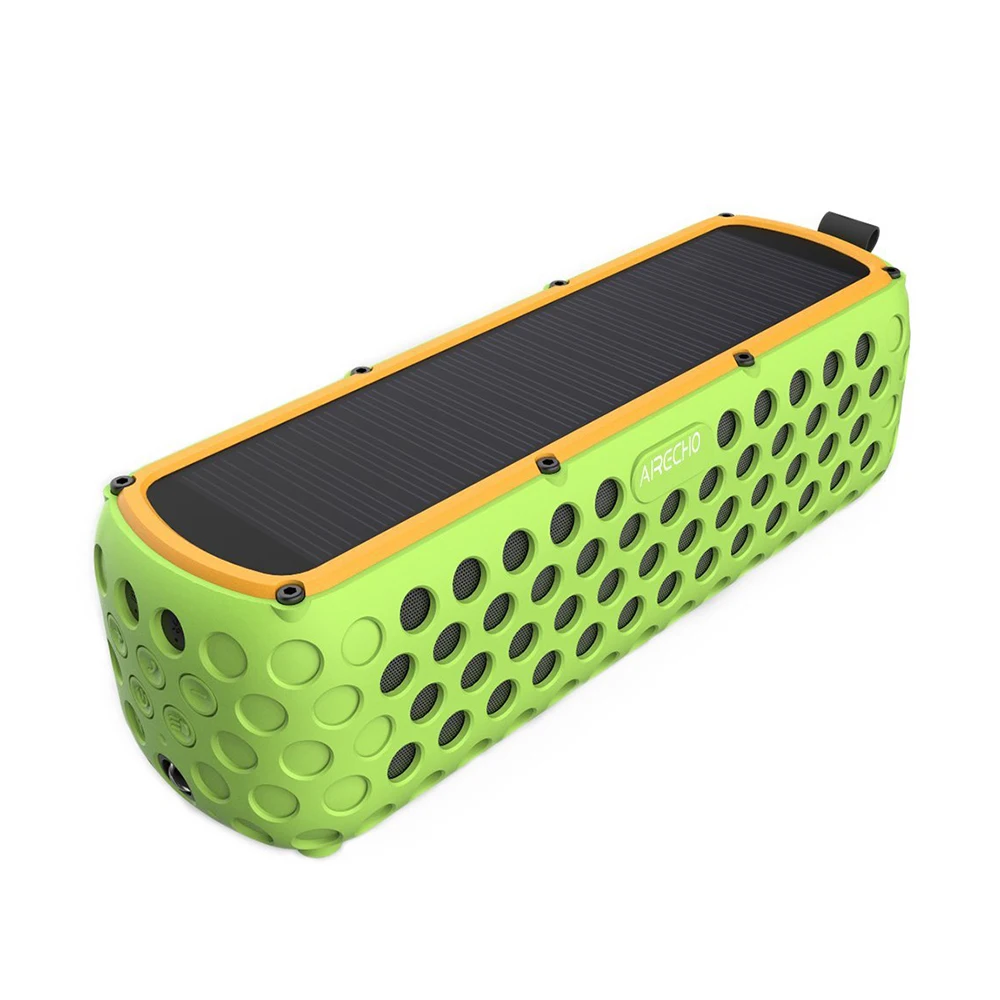 2400mAh large battery outdoor solar charger bluetooth speaker 2019 - ANKUX Tech Co., Ltd