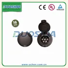 Dostar IEC 62196-2 outlet EV charger Connector socket with lock