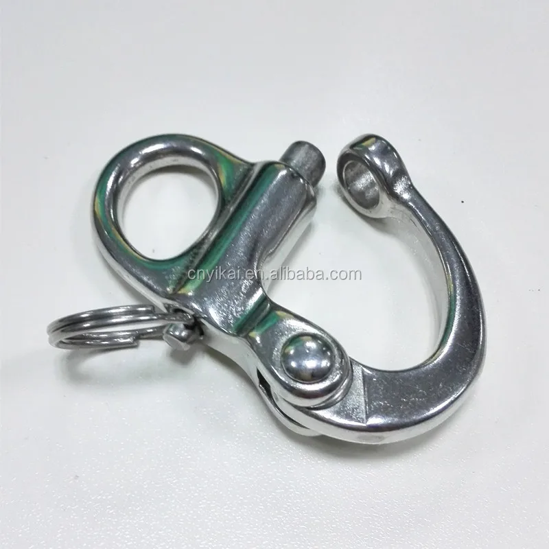 Material 85mm Plastic Carabiner Hooks Tactical Polymer Plastic