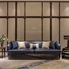 High End Modern Royal Italian Couch Living Room Leather Sofa Set