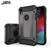 Shockproof Armor Combo 2 In 1 TPU PC Phone Case Rugged Carbon Fiber Grain Design Phone Mobile Phone Back Cover Case