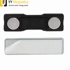 ABS plastic Magnetic retractable badge holder