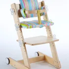 TCT Mini-Mo premium height birch adjustable baby dining chair