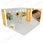 Detian offer portable booth display exhibition fair design for trade show