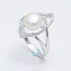 factory thailand wholesale fine jewelry 925 sterling silver rings natural pearl for women