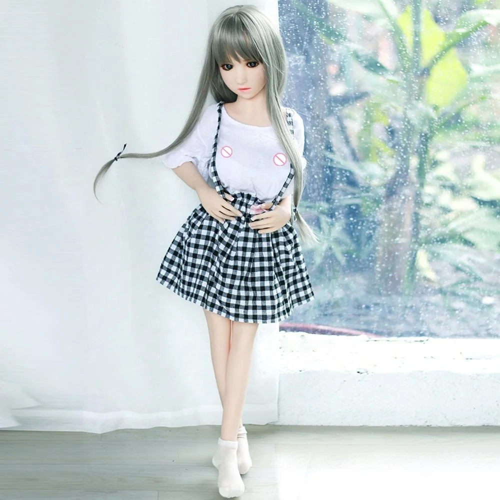 naked pictures 100cm cheap silicone mini sex doll