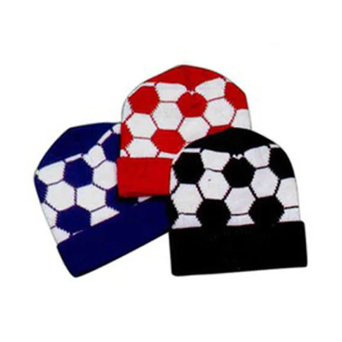 soccer beanie hats