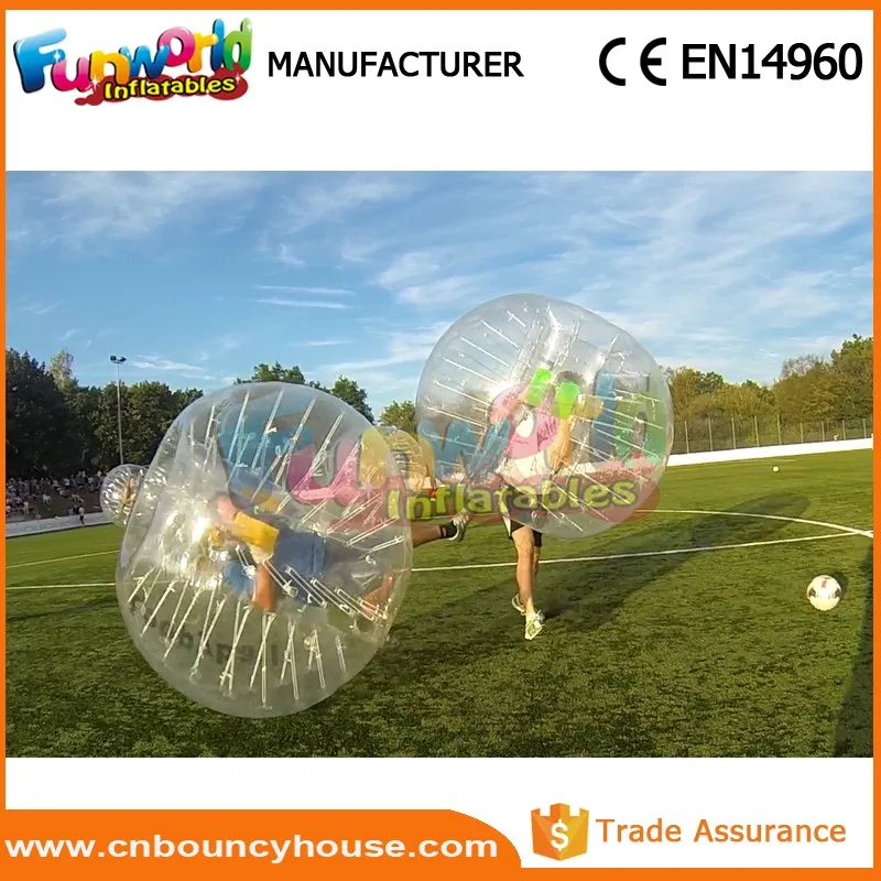 factory price inflatable bouncy ball bubble soccer location