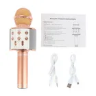 2017 hot karaoke machine WS-858 wireless BT Microphone Karaoke