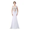 Hot Sexy Mermaid Evening Dress 2018 Luxury Crystal Party Prom Gown Online Sale