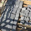 china G654 black granite rough blocks for floor paving stone