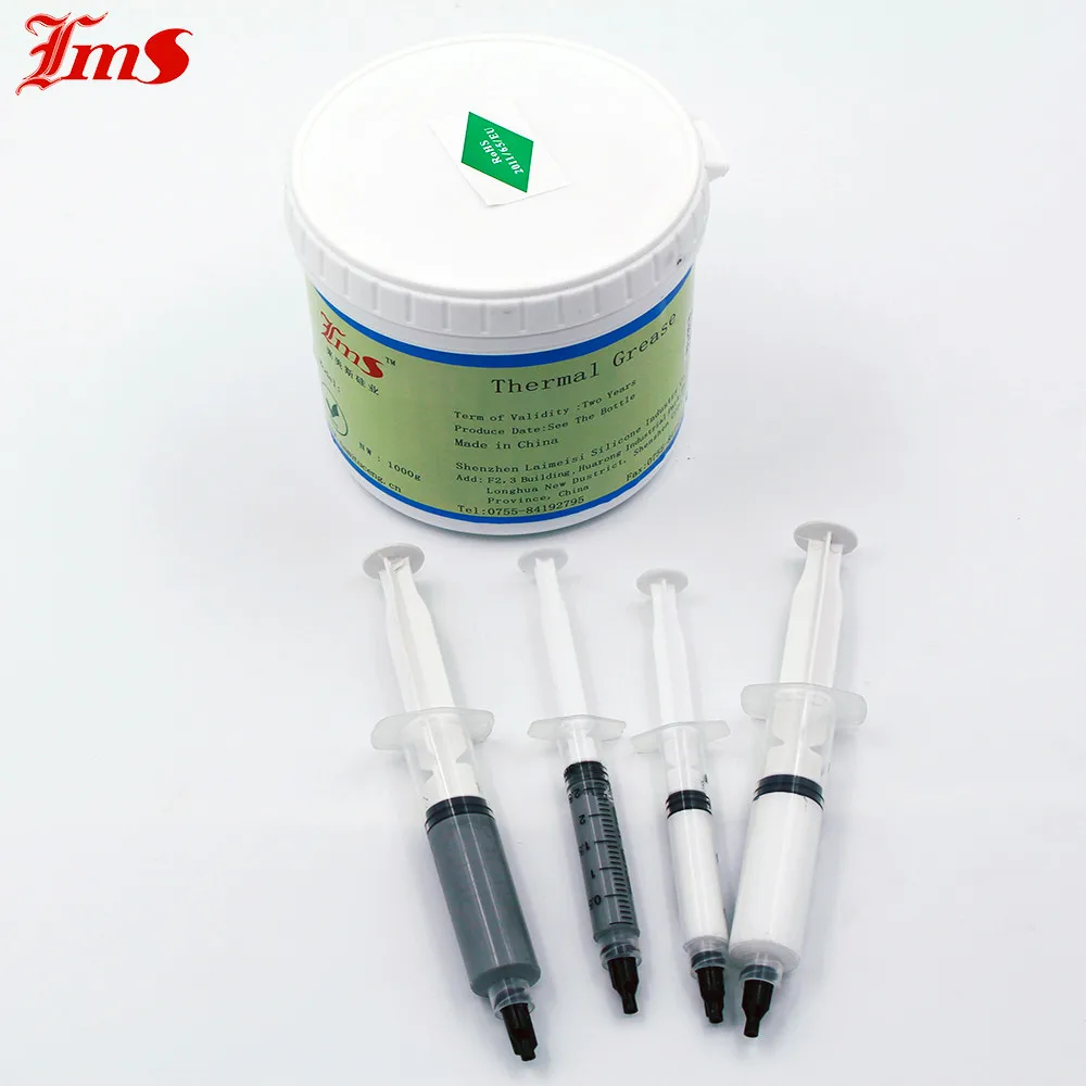 thermal conductive silicone grease compound grease for led/cpu