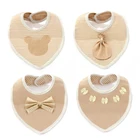 2018 Eco -friendly washable waterproof fabric for bib fancy baby bibs
